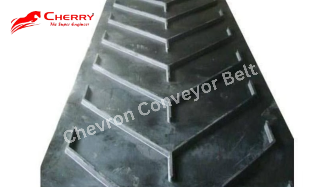 Chevron Conveyor Belt - Cherry Belts