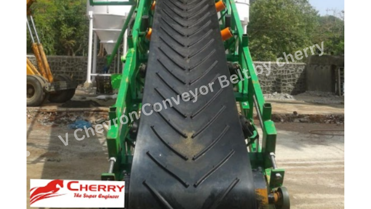 v Chevron Conveyor Belt (1)